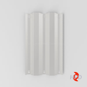 2 1/4" Bertha Clear Panels Custom Length